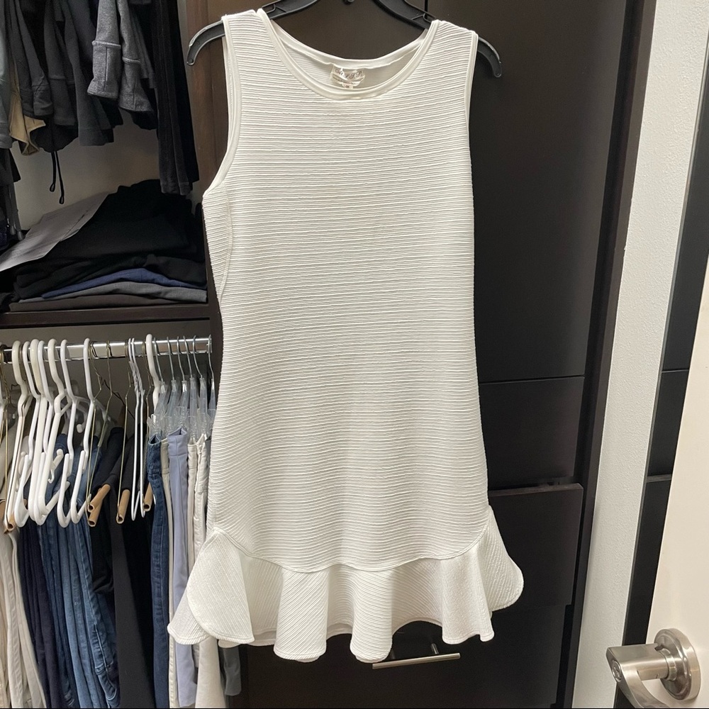 White cocktail dress